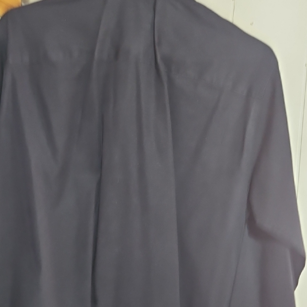 Calvin Klein Men's Black Dress Shirt 16.5 - Picture 4 of 4